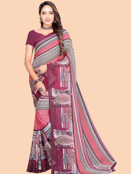 women handloom saree with blouse - 21400856 - Very Small Image - 1