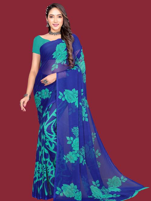 women handloom saree with blouse - 21400872 - Very Small Image - 1