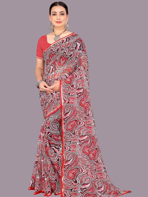 women handloom saree with blouse - 21400935 - Very Small Image - 1
