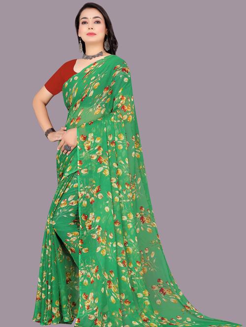 women handloom saree with blouse - 21400950 - Very Small Image - 1