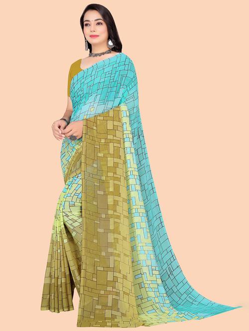 women handloom saree with blouse - 21401098 - Very Small Image - 1