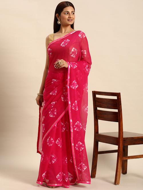 women printed saree - 21401168 - Very Small Image - 1