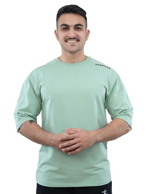 men solid round neck t-shirt - 21401612 - Very Small Image - 1