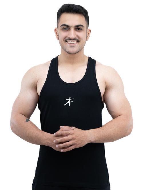 men solid sleeveless vest - 21401622 - Very Small Image - 1
