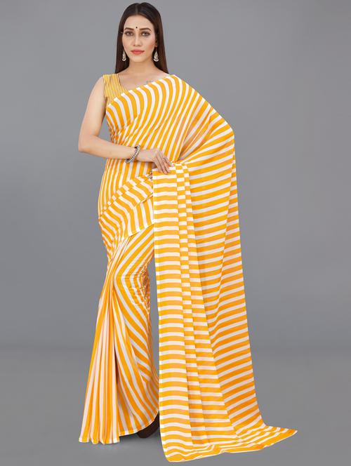 women printed casual wear saree - 21413206 - Very Small Image - 1