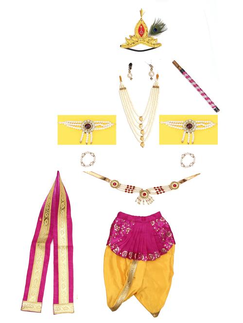 kids yellow polyester costume - 21450127 - Very Small Image - 1