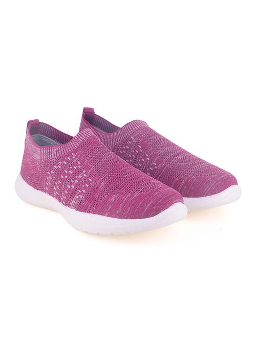 women pink solid casual shoes - 21451459 - Very Small Image - 1