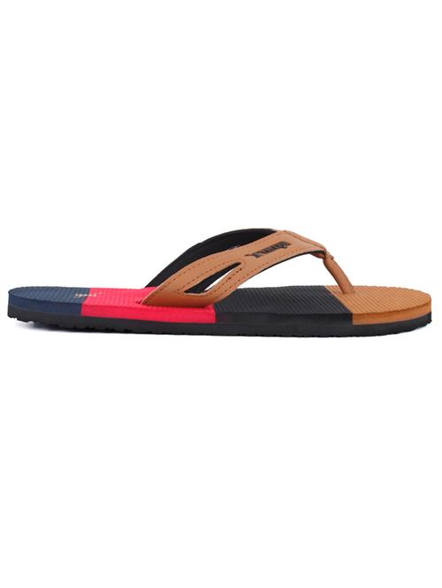 men color block slider flip flop - 21452414 - Very Small Image - 1