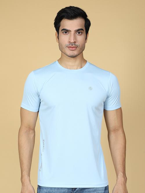 men's round neck solid t-shirt - 21453891 - Very Small Image - 1