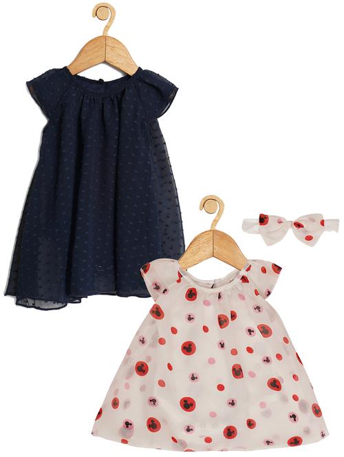 girls pack of 2 printed frock - 21454399 - Very Small Image - 1
