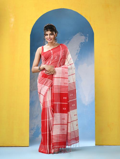 women handloom saree - 21454565 - Very Small Image - 1