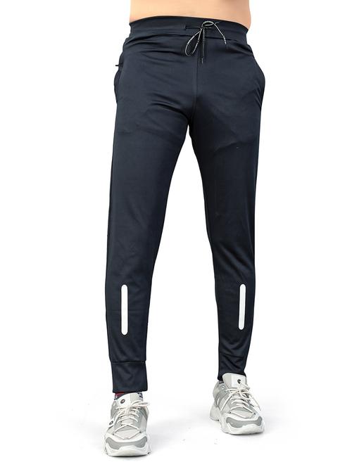 men solid mid rise full lenght track pant - 21456851 - Very Small Image - 1