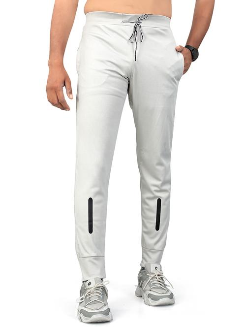 men solid mid rise full lenght track pant - 21456862 - Very Small Image - 1