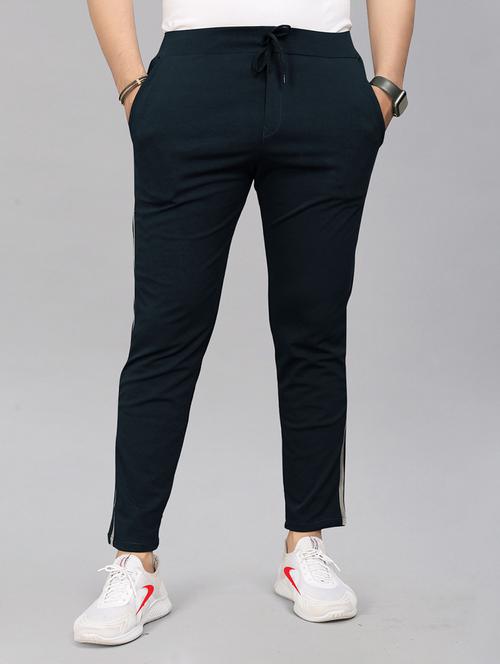 men side tapped mid rise full lenght track pant - 21456868 - Very Small Image - 1