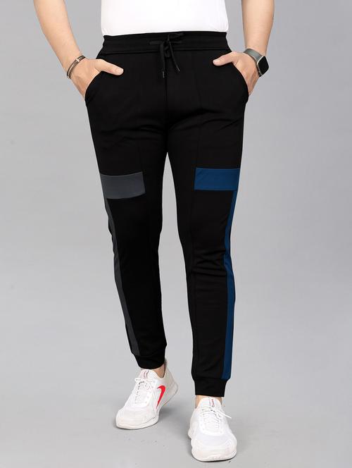 men mid rise full lenght track pant - 21456953 - Very Small Image - 1