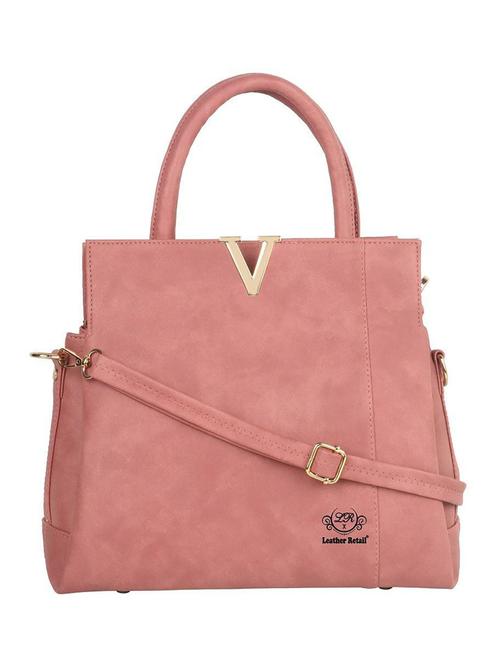 women solid leatherette (pu) handbag - 21458446 - Very Small Image - 1