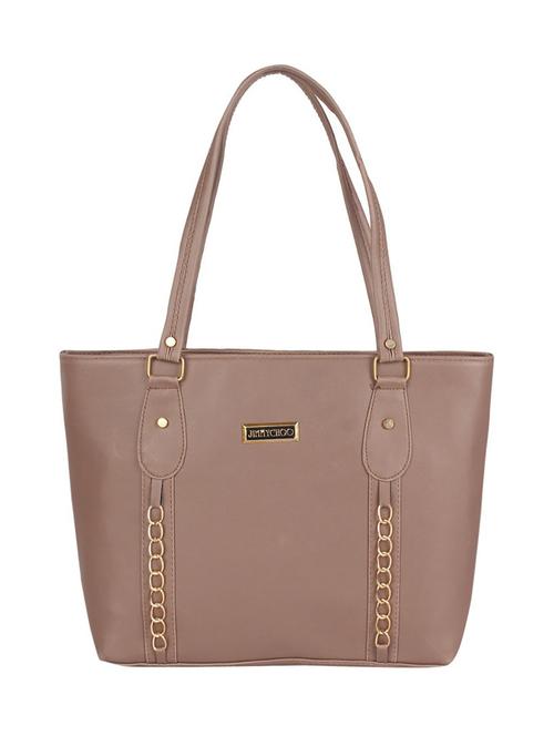women solid leatherette (pu) handbag - 21458471 - Very Small Image - 1