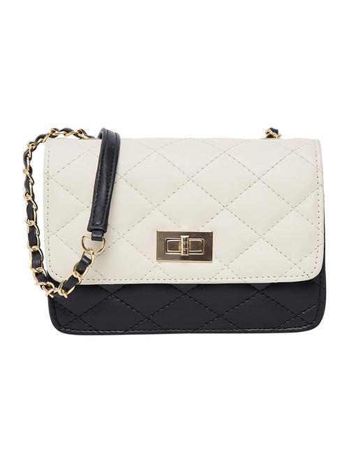 women color block leatherette (pu) sling bag - 21458545 - Very Small Image - 1