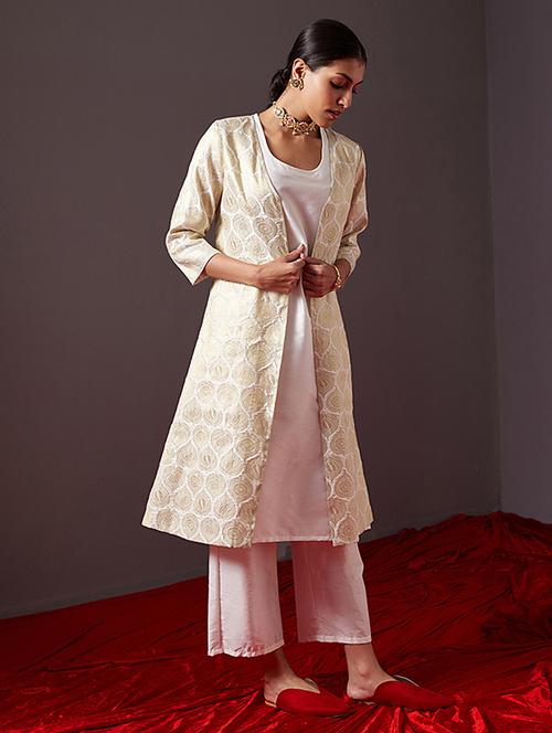 women white self design a-line kurta - 21459320 - Very Small Image - 1