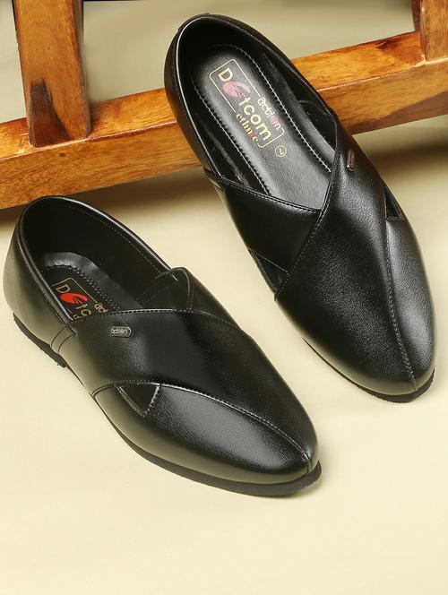 men black slip on juti - 21460278 - Very Small Image - 1