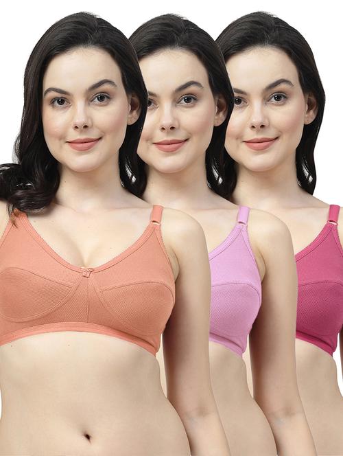 pack of 3 solid bra combo - 21460932 - Very Small Image - 1
