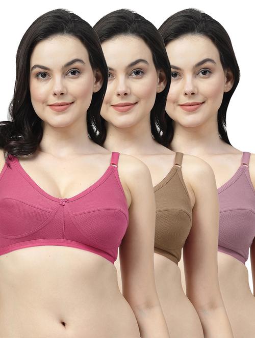 pack of 3 solid bra combo - 21460940 - Very Small Image - 1