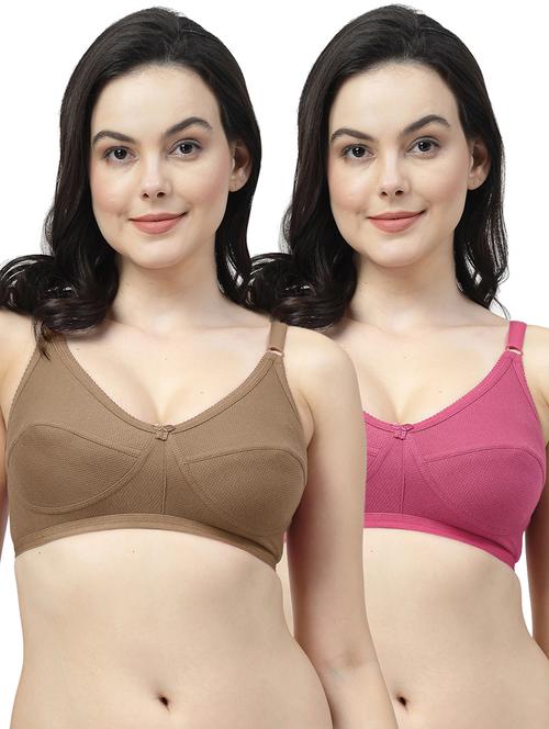 pack of 2 solid bra combo - 21460953 - Very Small Image - 1