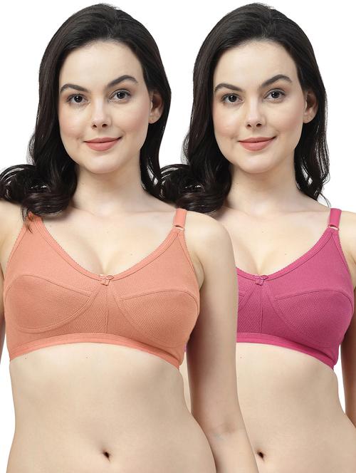 pack of 2 solid bra combo - 21460963 - Very Small Image - 1