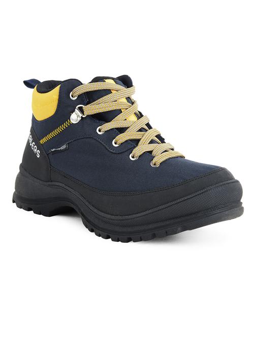 navy lace up boots - 21464218 - Very Small Image - 1