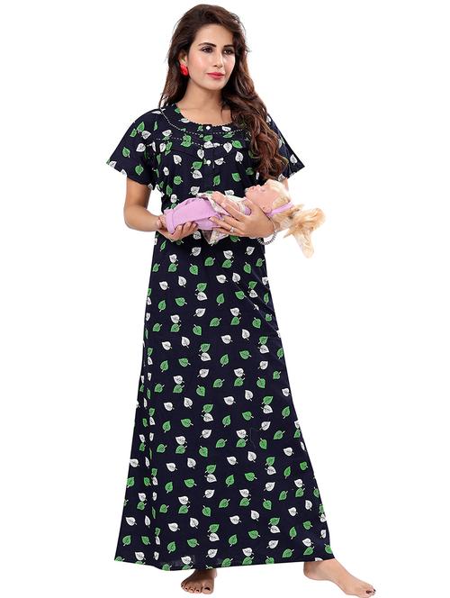 women printed maternity nightwear - 21466628 - Very Small Image - 1