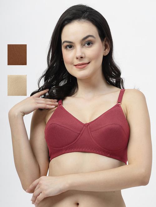 women pack of 3 bra combo - 21466800 - Very Small Image - 1