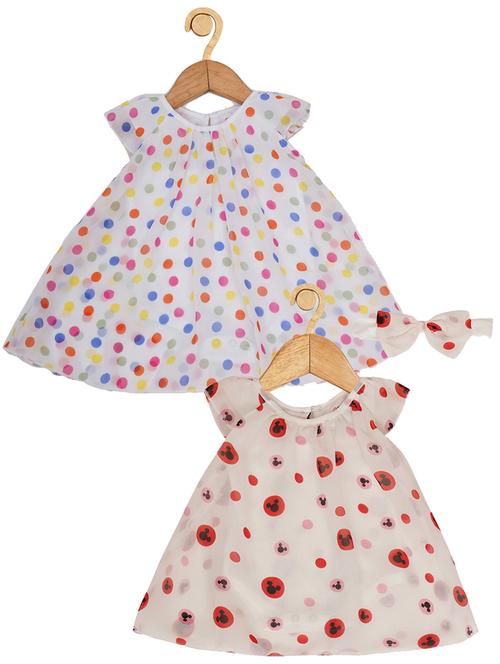 girls pack of 2 printed frock - 21467610 - Very Small Image - 1