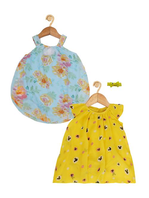 pack of 2 printed polyester frock - 21469248 - Very Small Image - 1