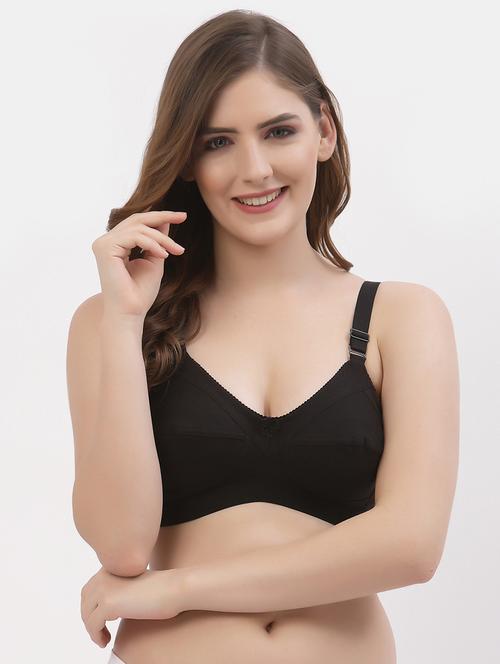 women black solids regular bra - 21469883 - Very Small Image - 1