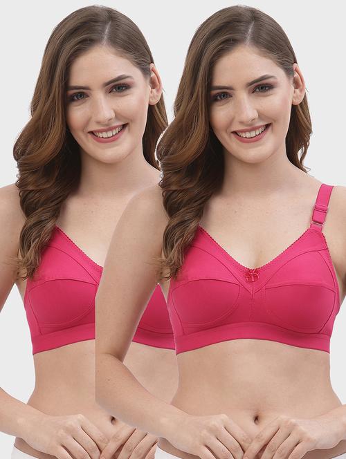 women solids pack of 2 t-shirt bra - 21469904 - Very Small Image - 1