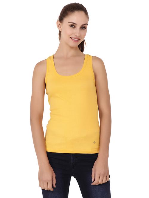 yellow cotton camisole - 21470080 - Very Small Image - 1