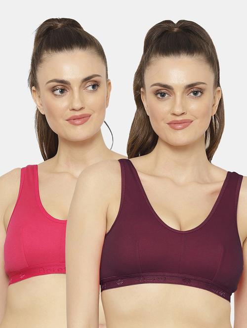 women pack of 2 sports bra - 21470630 - Very Small Image - 1