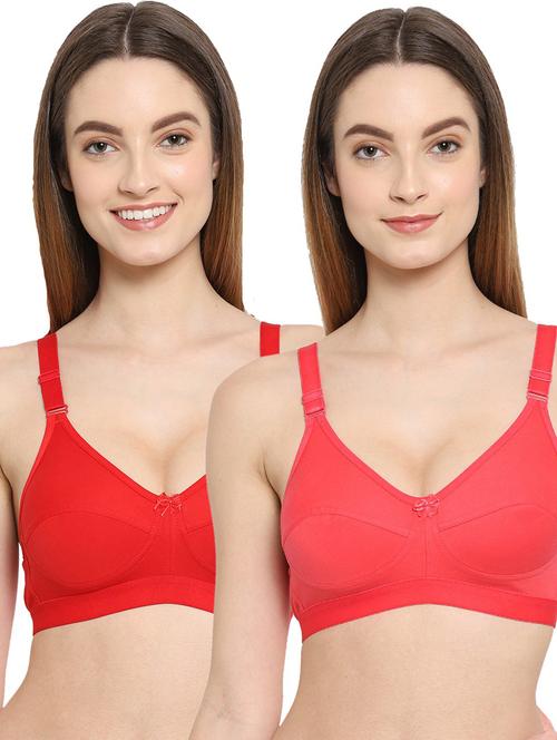 women pack of 2 cotton regular bra - 21470811 - Very Small Image - 1