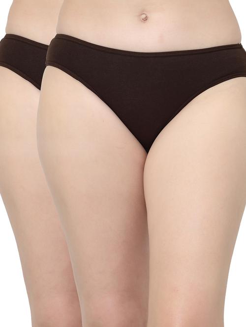 women pack of 2 solid hipster panty - 21471379 - Very Small Image - 1