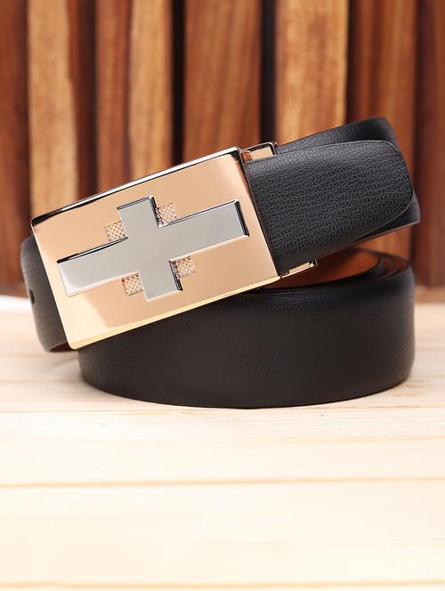 black leatherette belt - 21471690 - Very Small Image - 1