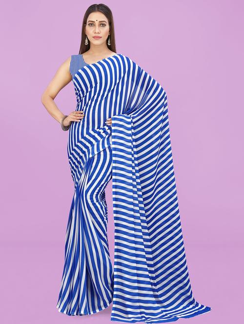 women printed casual wear sarees - 21480792 - Very Small Image - 1