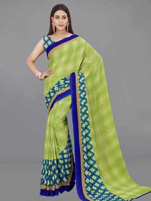 women printed casual wear saree - 21481004 - Very Small Image - 1