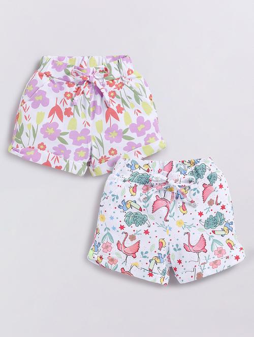 kids pack of 2 printed shorts - 21484502 - Very Small Image - 1