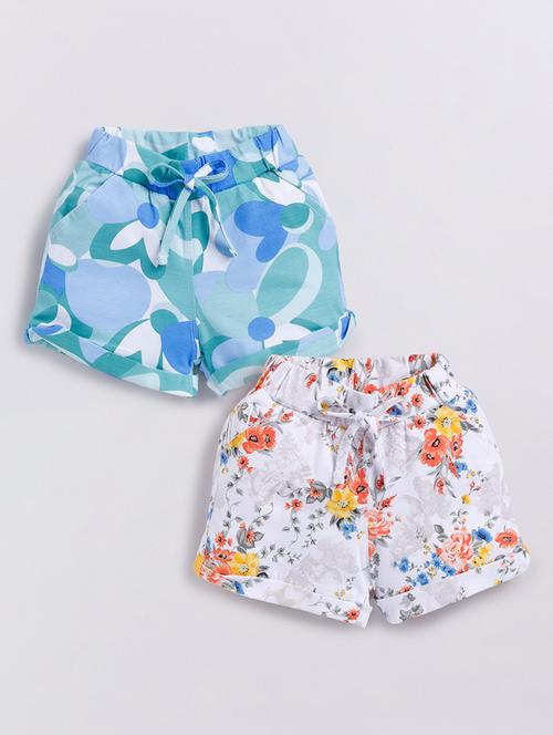 kids pack of 2 printed shorts - 21484503 - Very Small Image - 1