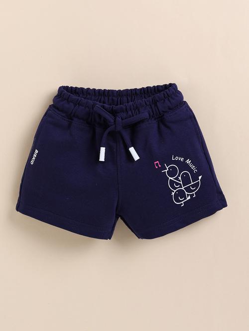 kids mid rise printed shorts - 21484623 - Very Small Image - 1