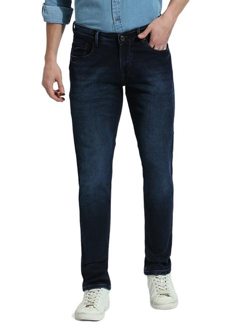men solid mid rise slim fit jean - 21484942 - Very Small Image - 1