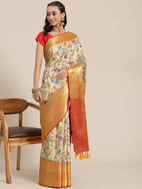 women self design banarasi saree - 21485596 - Very Small Image - 1