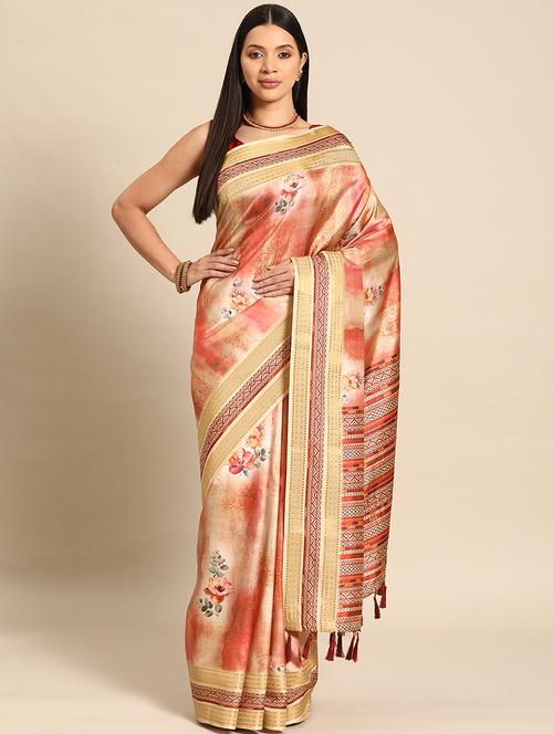 women self-designed bordered saree - 21485782 - Very Small Image - 1
