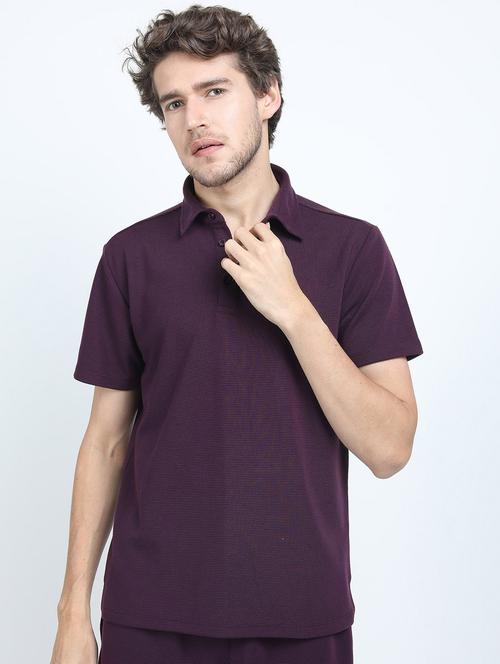 men solid short sleeve regular fit polo t-shirt - 21488097 - Very Small Image - 1