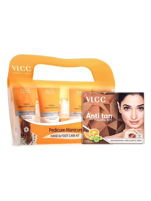 anti tan single facial kit & pedicure manicure kit - 21491438 - Very Small Image - 1